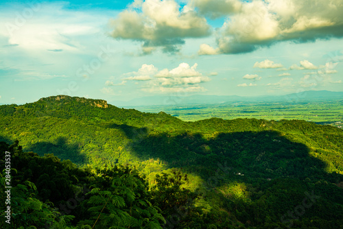 Mountain view when viewed from the KM 12 view point photo