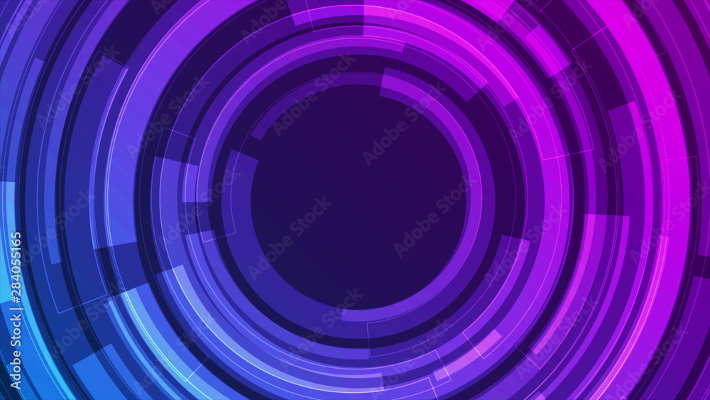 Bright HUD gear technology futuristic background Bright HUD gear technology futuristic background