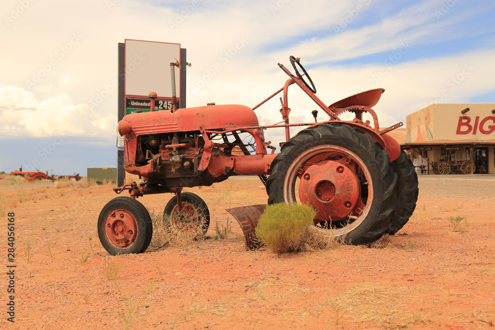 Obraz premium Traktor