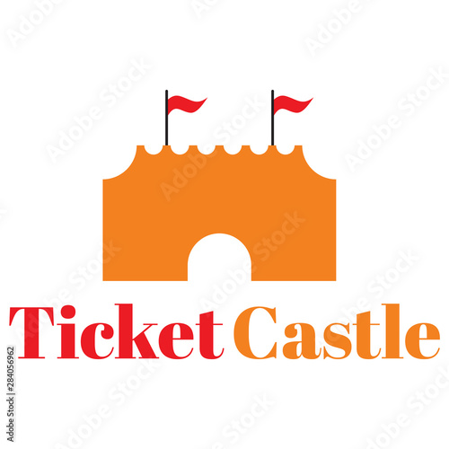 ticket fun kids logo for company