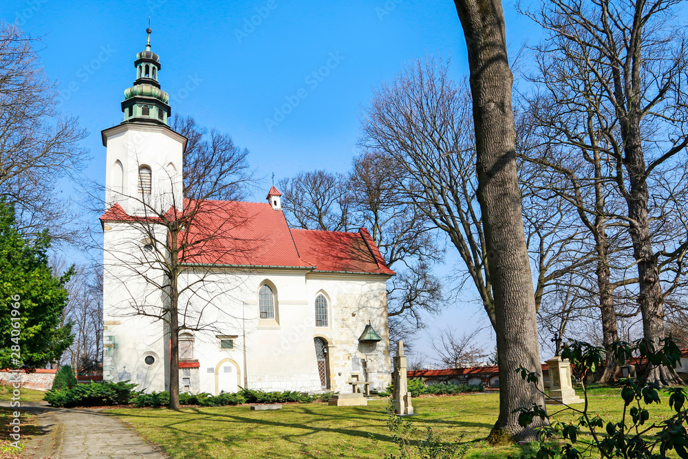 KRAKOW, POLAND - MARCH 23, 2019: St. Salvator Church