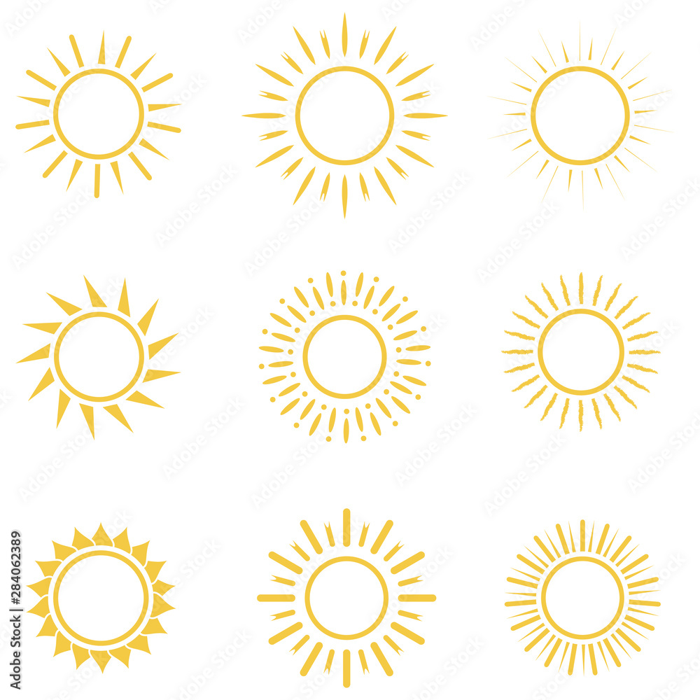 Set of the suns. Set of the suns.