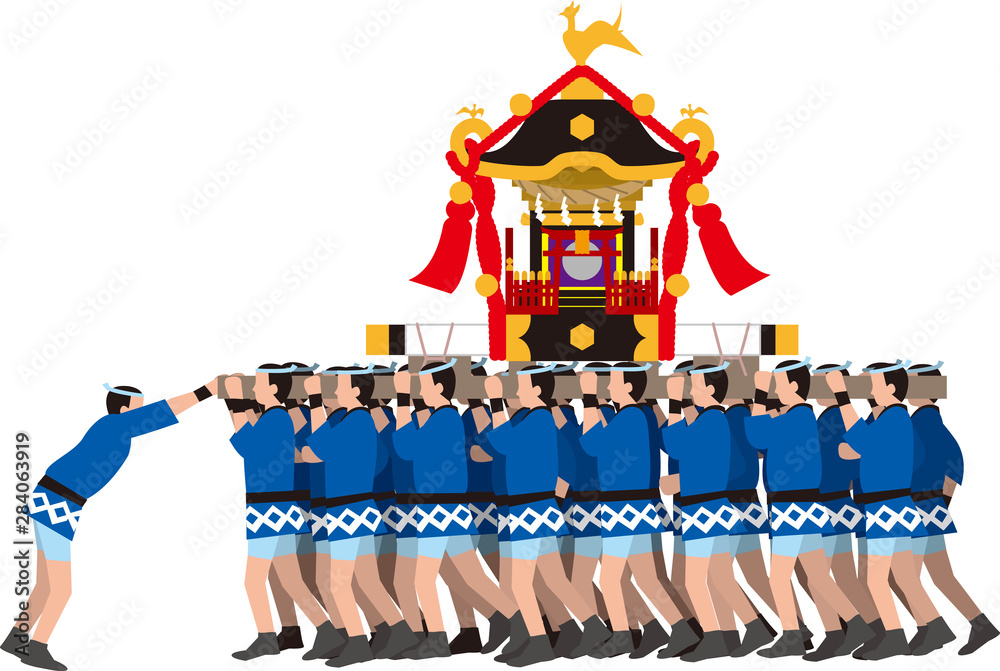 神輿パレード の画像 44 件の Stock 写真 ベクターおよびビデオ Adobe Stock