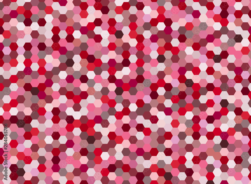 Red hexagonal abstract background design Red hexagonal abstract background design