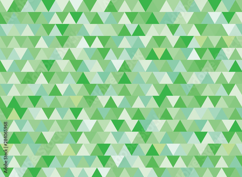 Green triangle abstract background design