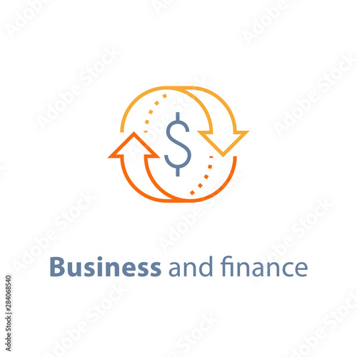 Business solution, finance insurance service, currency exchange, mortgage loan refinance, fund management, return on investment