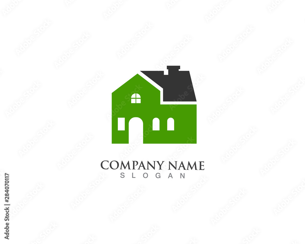 home logo and vector architectural,build