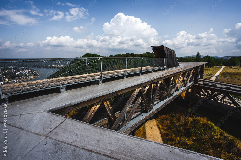 Aussichtsplattform Rhein-Mosel-Blick in Koblenz Aussichtsplattform Rhein-Mosel-Blick in Koblenz
