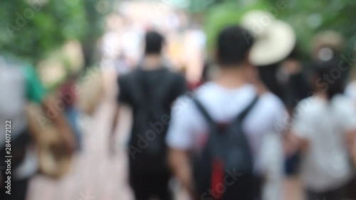 Wallpaper Mural walk, travel, pedestrian, anonymous, bokeh, sunset, urban, outdoors, face, way, people, kingdom, asphalt, abstract, motion, blurred, men, busy, street, modern, life, sun, blur, bright, young, united,  Torontodigital.ca