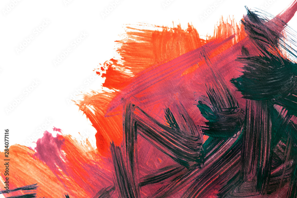 Fototapeta premium Abstract painted background