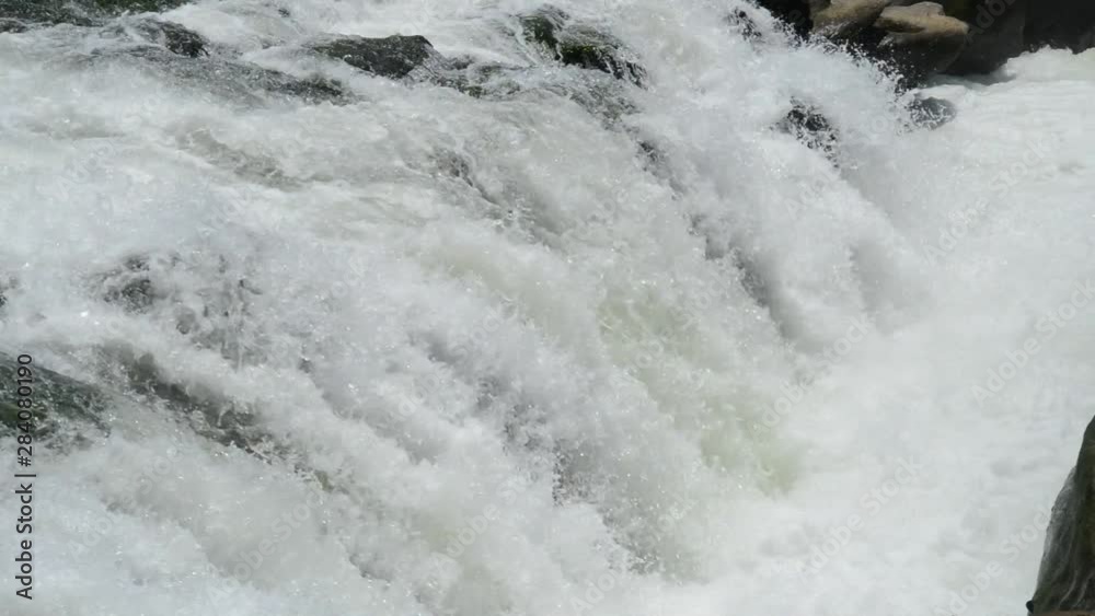 曽木の滝近辺の水流 曽木の滝近辺の水流