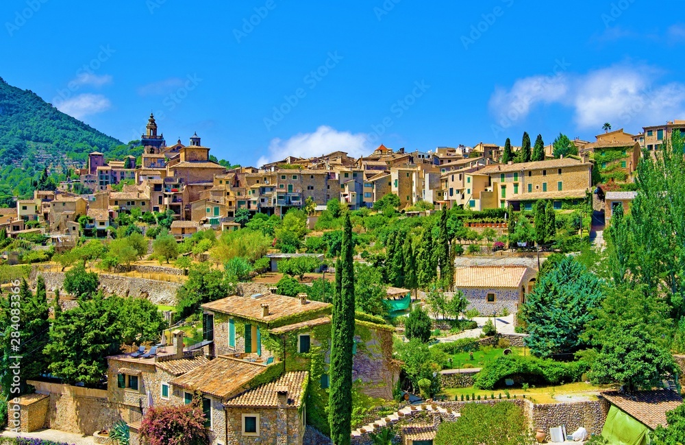 View of Valledemossa 6 Majorca, Spain, Europe