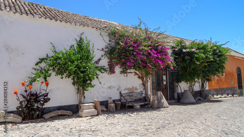 Faro city and natural park Ria Formosa in the south of Portugal