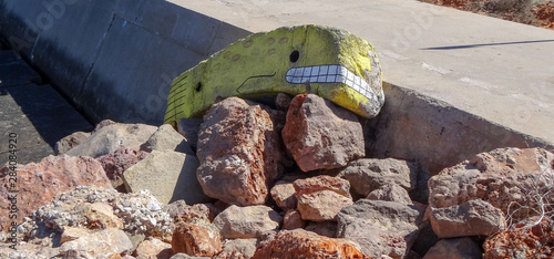 Faro city and natural park Ria Formosa in the south of Portugal