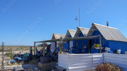 Faro city and natural park Ria Formosa in the south of Portugal