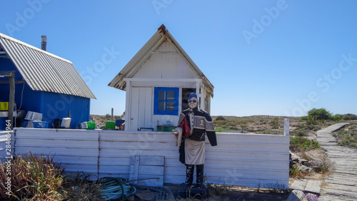 Faro city and natural park Ria Formosa in the south of Portugal