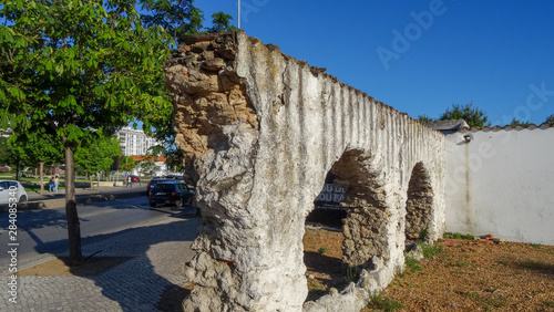 Faro city and natural park Ria Formosa in the south of Portugal