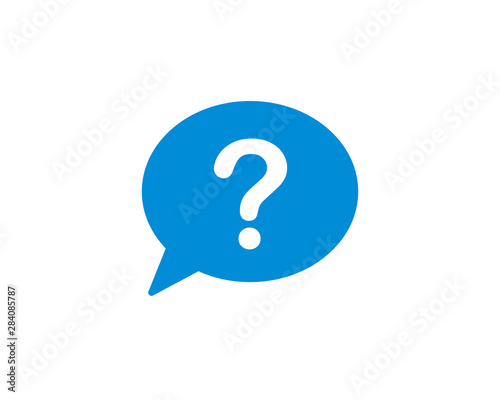 Question mark icon symbol vector