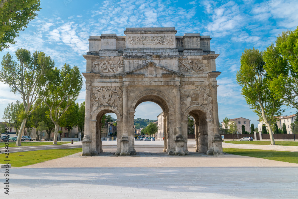 Front of Triumphal Arch of Orange.