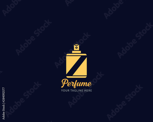 Luxury Initial alphabet Letter  z Perfume perfumery logo design vector illustration can be used for cosmetics spray beauty fragrance business eps 10 fully editable