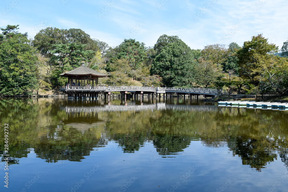 奈良県 浮見堂 奈良県 浮見堂