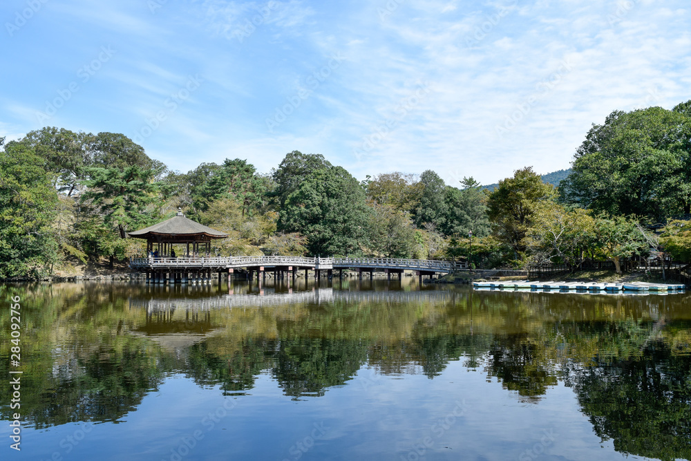 奈良県　浮見堂