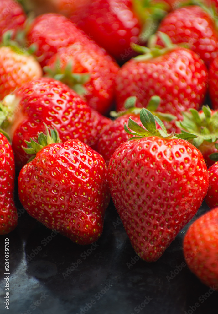 fresh ripe strawberries background texture fresh ripe strawberries background texture