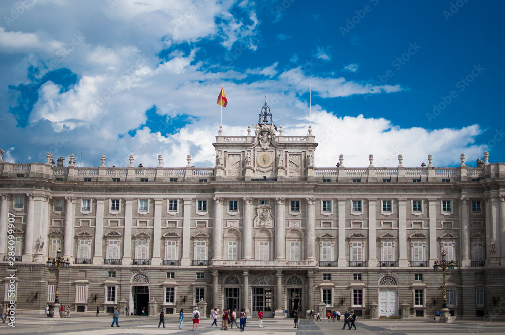 The Royal Palace in Madrid