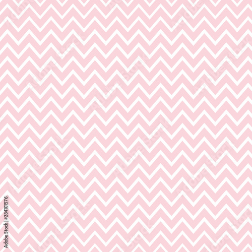 Pink vector template of invitation card for little girl. Printable colorful invite.