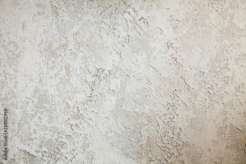 High resolution photo texture of Concrete for 3D or CGI. Concrete wall with natural light. Cement texture on wall. Empty blank with copy space © ismishko