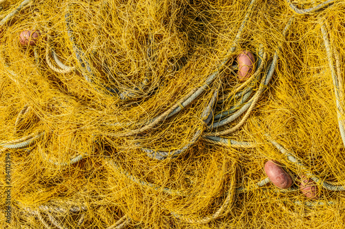 fishing nets and ropes