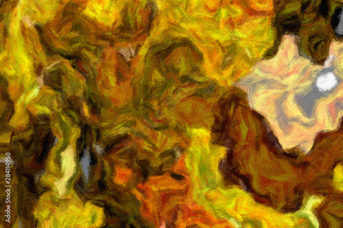 Wallpaper Mural Abstract artwork aesthetic design with messy oil paint strokes, art design pattern in contemporary colorful style, fashion wall decor template print, beautiful modern texture backdrop Torontodigital.ca