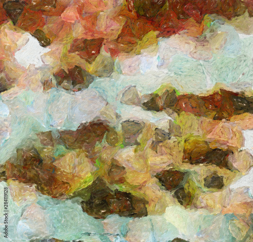 Wallpaper Mural Abstract impressionism watercolor background. Colorful texture. Oil painting style. Torontodigital.ca