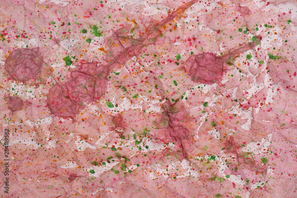 Naklejka premium Crumpled paper texture floor background.