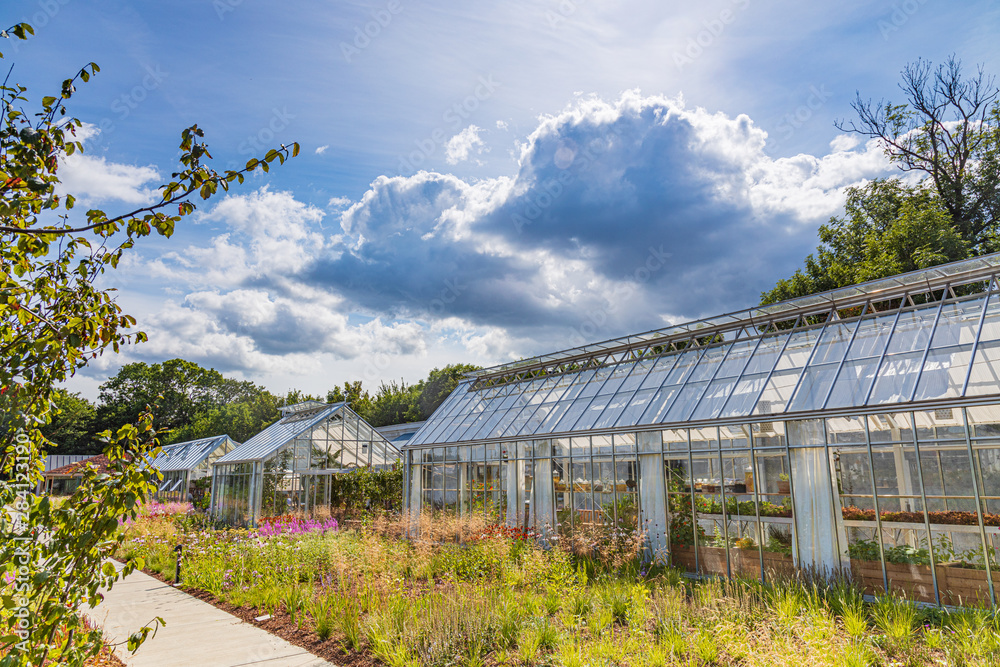 Greenhouses form an important part of restaurant Noma Greenhouses form an important part of restaurant Noma
