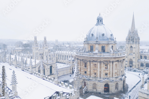 Photography Oxford Radcliff Camera in Snow