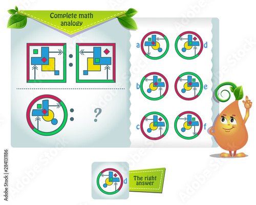Фотография math  shape analogy iq