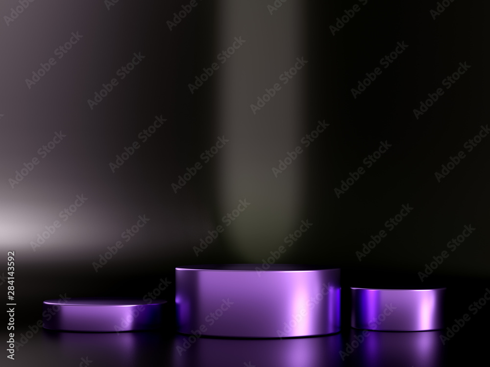 Beautiful, elegant background with a pedestal and a showcase. 3d illustration, 3d ..rendering. Beautiful, elegant background with a pedestal and a showcase. 3d illustration, 3d ..rendering.