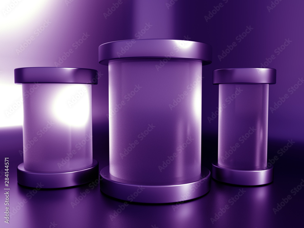 Beautiful, elegant background with a pedestal and a showcase. 3d illustration, 3d ..rendering. Beautiful, elegant background with a pedestal and a showcase. 3d illustration, 3d ..rendering.