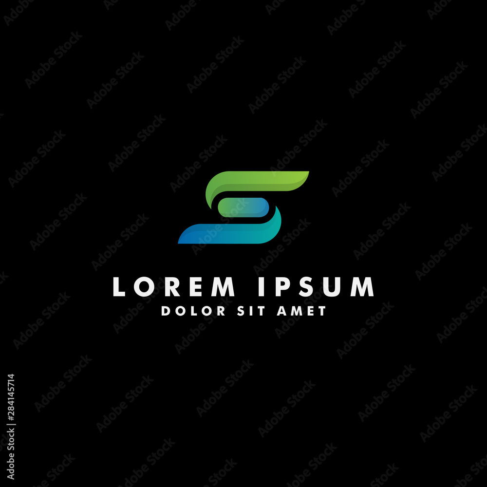 Letter S logo icon design - vector