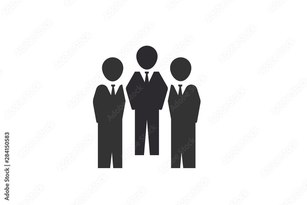 Three Business people vector Three Business people vector