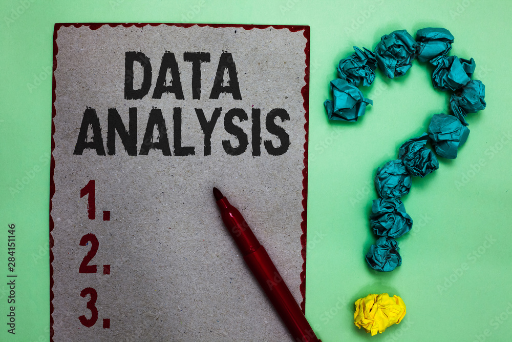 Data Analysis Text/picture Handwriting text writing Data Analysis. Concept meaning Translate ...