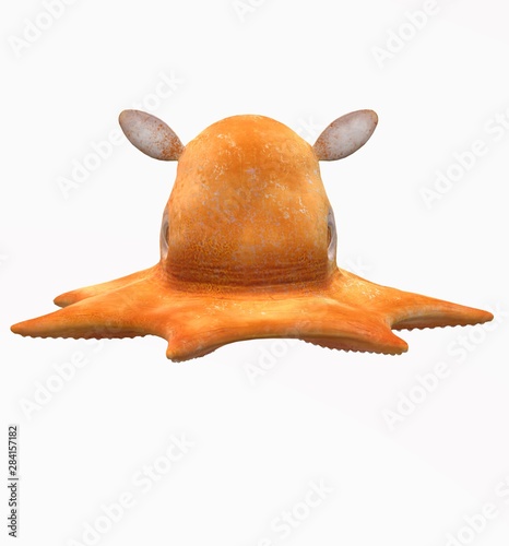 Deep sea creature illustration