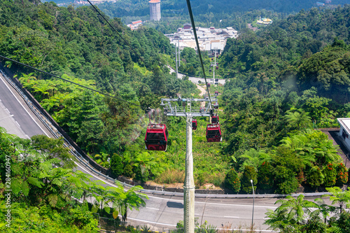 skyway cable car , sky view genting highland