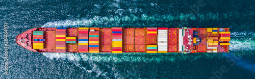 Tablou canvas Container Ship Vessel Cargo Carrier