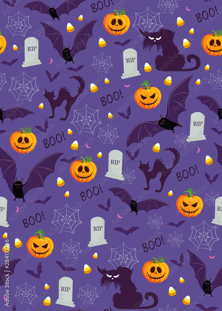 Tận hưởng không khí Halloween với mẫu liên tục bí ngô trên nền tím. Những hình ảnh đầy thú vị này sẽ khiến bạn cảm thấy rùng rợn và hồi hộp. Hãy để chúng tôi dẫn bạn đến thế giới ma quái đầy bí ẩn.