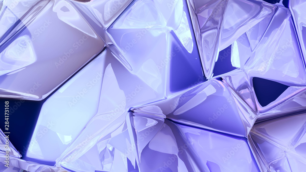 Crystal triangle background. 3d illustration, 3d rendering. Crystal triangle background. 3d illustration, 3d rendering.