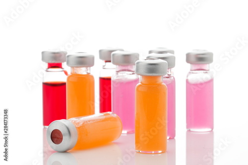 carcinogenic substance test vials