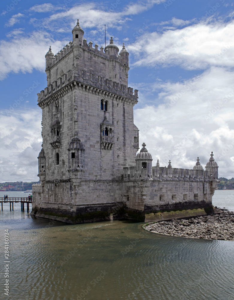 Belem Lisbon Portugal. Torre de Belem