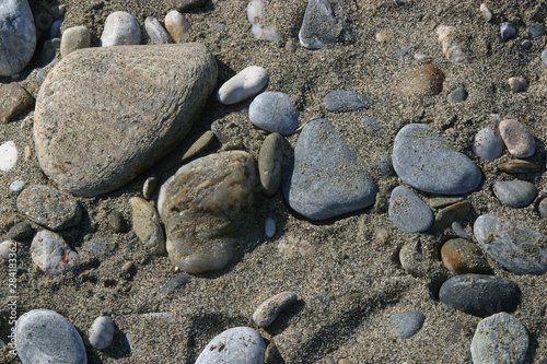 Alanya Turkey beach coast pebbles